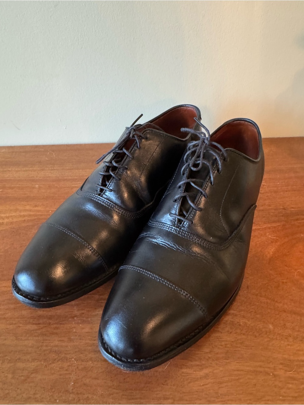 Allen Edmonds Park Avenue Black Shoes